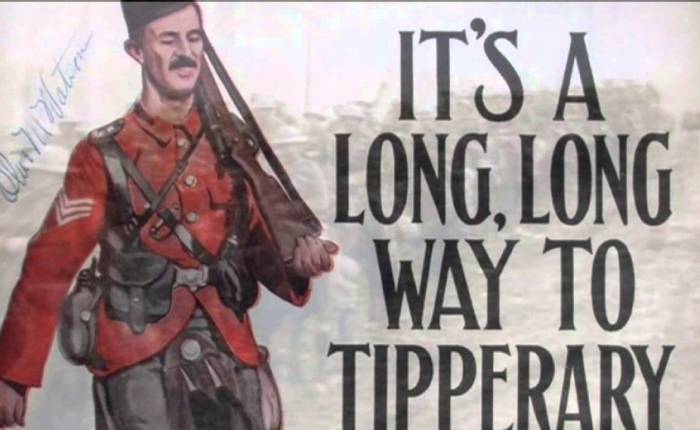 110 jaar geleden: “It’s a long way to Tipperary”