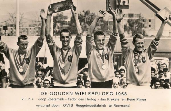 55 jaar geleden: Nederland Olympisch kampioen ploegentijdrit