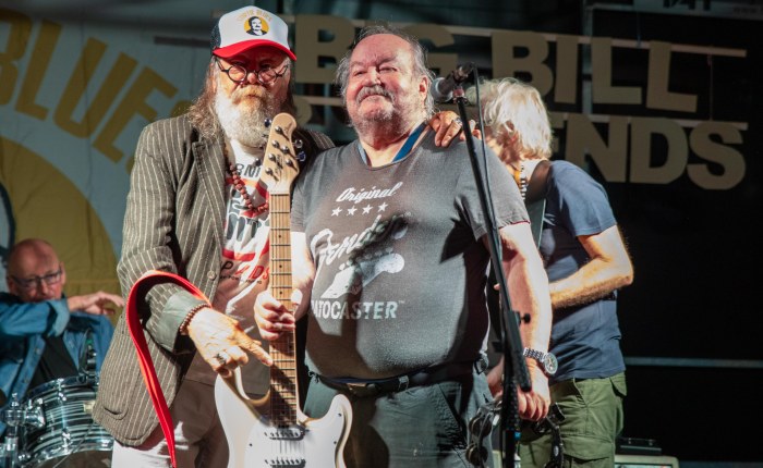 Sortie Blues viert 80 jaar Roland Van Campenhout 