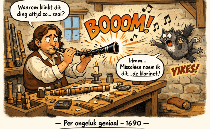 335 jaar geleden: de uitvinding van de&nbsp;klarinet