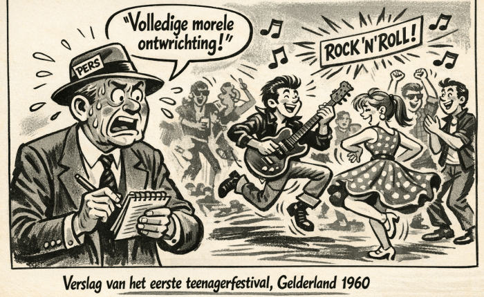 65 jaar geleden: de eerste “teenagershow” in&nbsp;Nederland