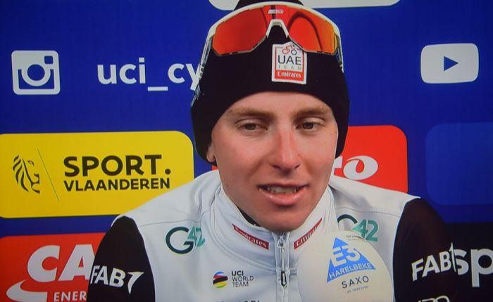 Tadej Pogacar heerst maar irriteert ook in de&nbsp;UAE-Tour