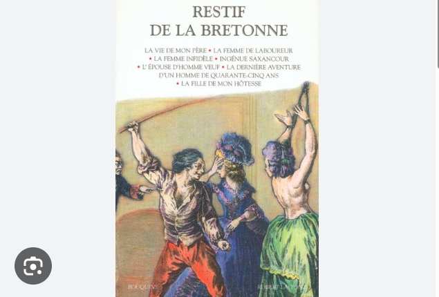 “Monsieur Nicolas” van Restif de la&nbsp;Bretonne