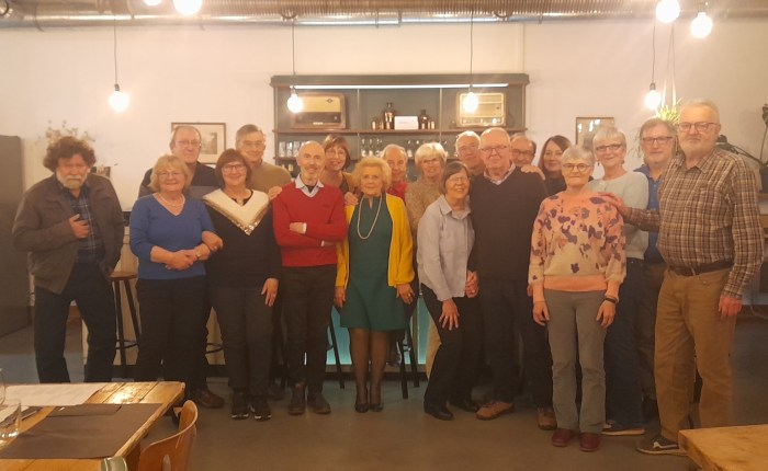 Nieuwjaarsdrink oud-klasgenoten