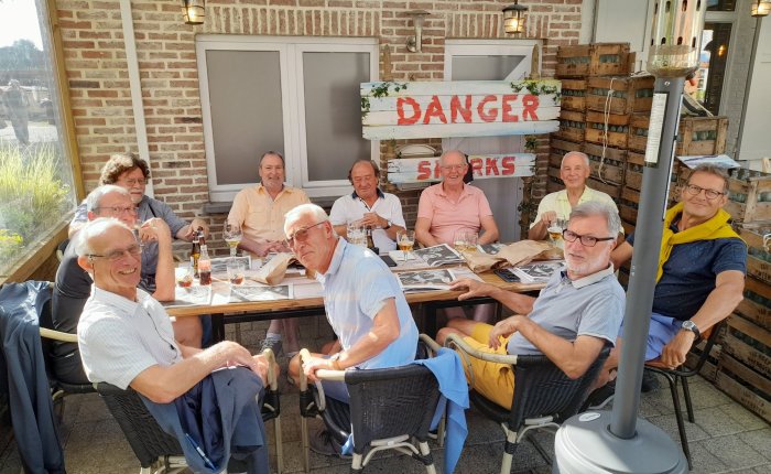 Oud-klasgenoten in Weert-Bornem