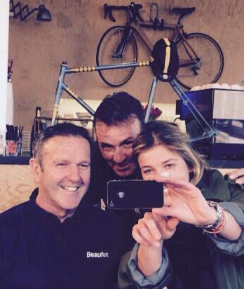 Tien jaar geleden: Roger De Vlaeminck en Johan Museeuw bij Bar Bidon