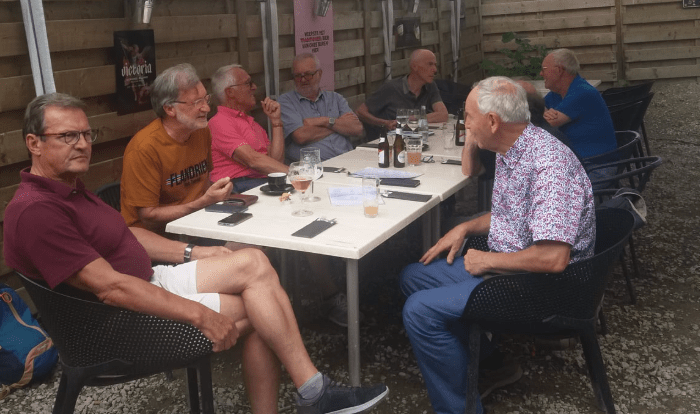 Bijeenkomst oud-klasgenoten