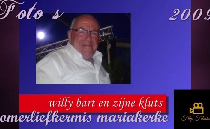 Willy Bart wordt&nbsp;85…