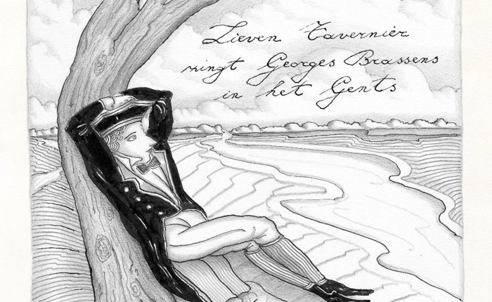 Lieven Tavernier zingt Brassens in het&nbsp;Gents