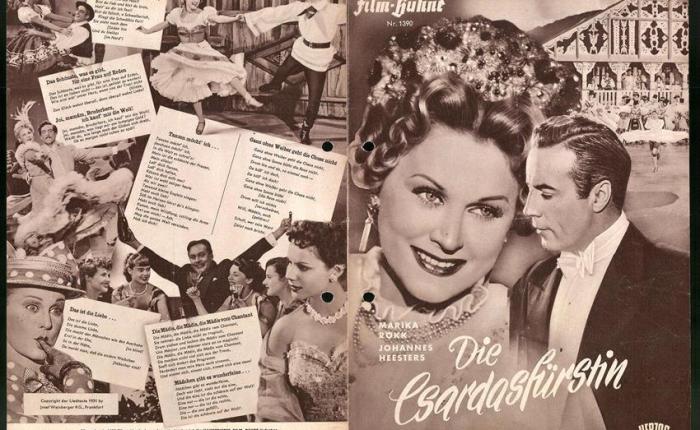110 jaar geleden: creatie van “Die Czardasfürstin”