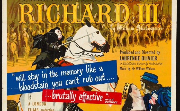 Zeventig jaar geleden: “Richard III” van en met Laurence&nbsp;Olivier