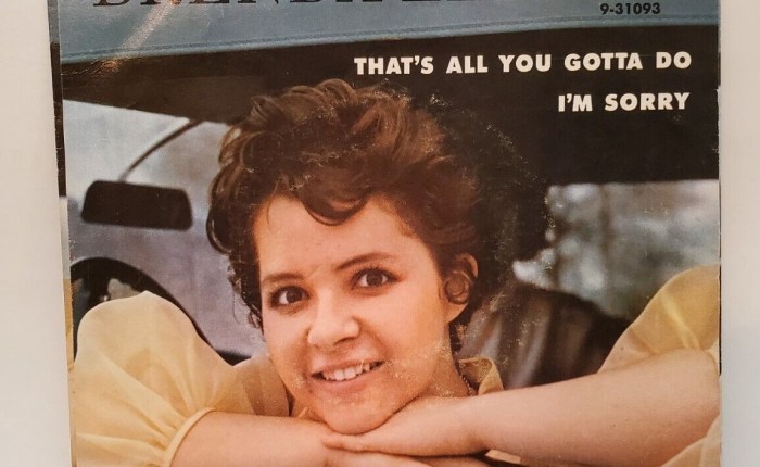 65 jaar geleden: Brenda Lee neemt “I’m sorry” op