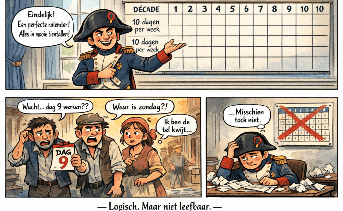 Waarom geen tien dagen per week?