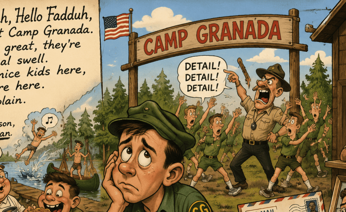Zestig jaar geleden: “Camp Granada” van Allan&nbsp;Sherman