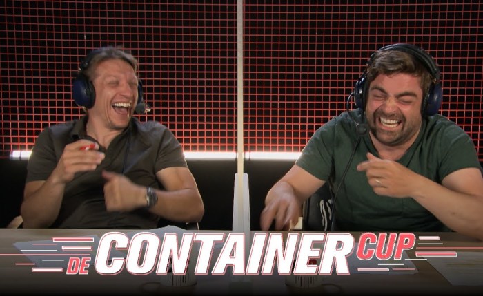 Helmut Lotti en Natalia Druyts in de Container Cup