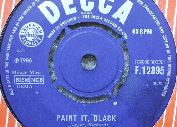 Zestig jaar geleden: nog altijd “Paint it black”!