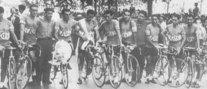 65 jaar geleden: de geboorte van het KAS-wielerteam