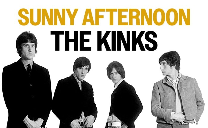 Zestig jaar geleden: “Sunny afternoon” op nr.1