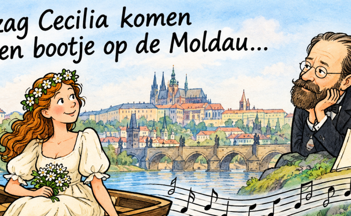 “Ik zag Cecilia komen in een bootje op de Moldau”