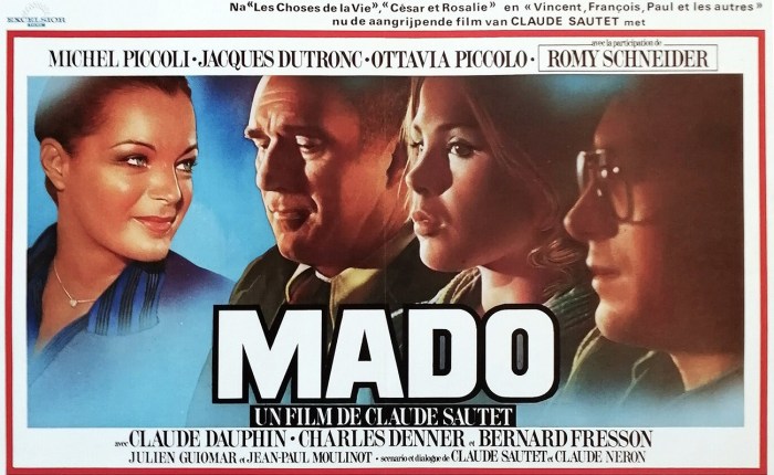 Vijftig jaar geleden: “Mado” van Claude&nbsp;Sautet
