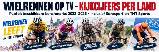 Is wielrennen nog altijd een publiekstrekker op televisie?
